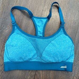 Women’s Blue Avia Sports Bra Size Medium